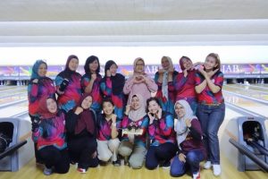 Peserta turnamen bowling internal ke1- IIPOJK